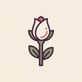 Mami Bloom Free plan icon — closed flower bud