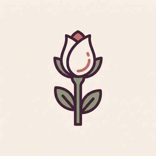Mami Bloom Free plan icon — closed flower bud