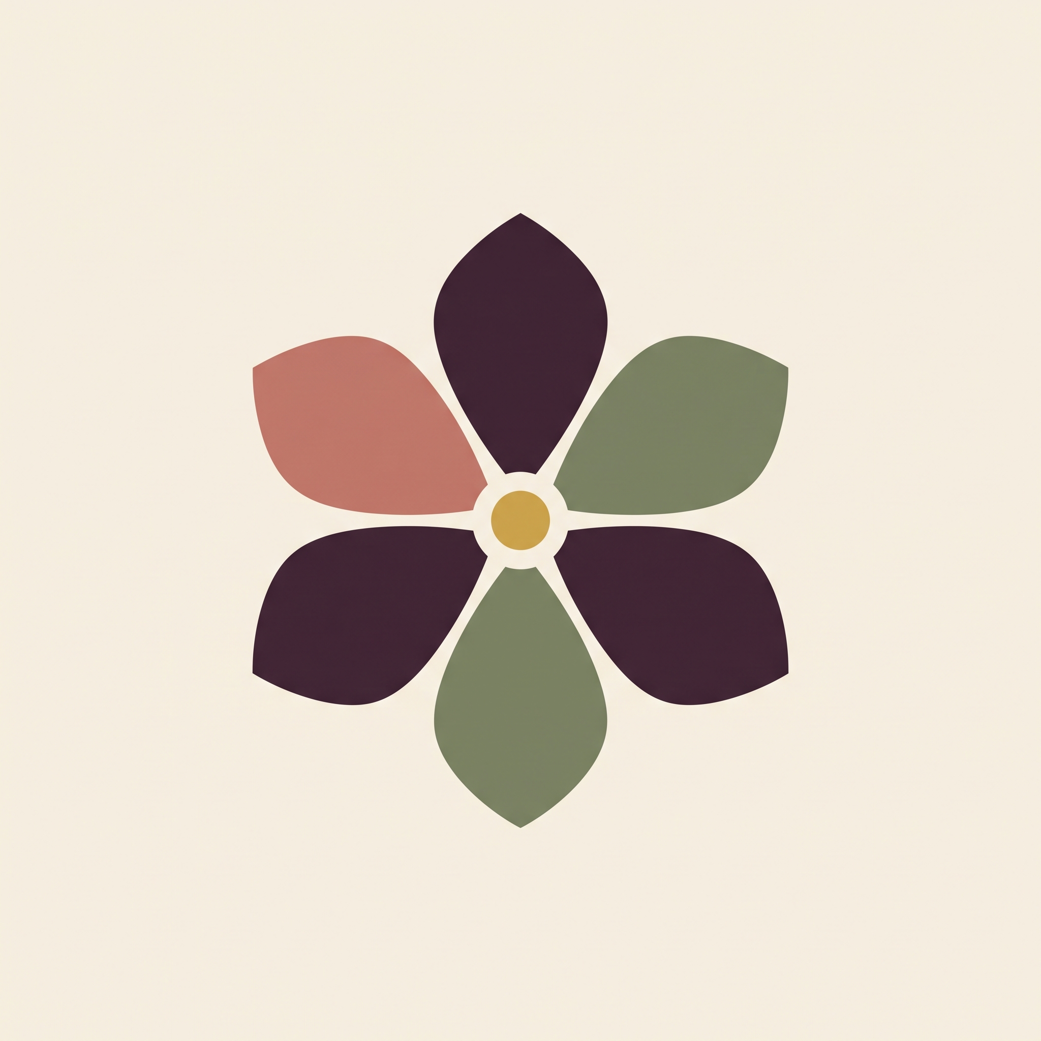 Mami Bloom Premium plan icon — full bloom flower